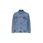 Only Onlekat Life Ls Ovs Dnm Jacket Μπουφάν (15248786 MEDIUM BLUE DENIM)