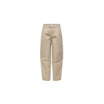 Only Onevelyn Hw Loose Pleat Chino Pnt Παντελόνι (15250445 SAFARI)