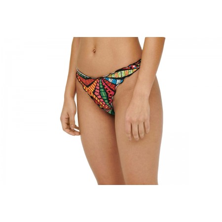Only Onlgianna Print Ruffel Bikini Brazilian Μαγιό Bikini Bottom 