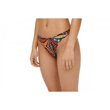 Only Onlgianna Print Ruffel Bikini Brazilian Μαγιό Bikini Bottom 