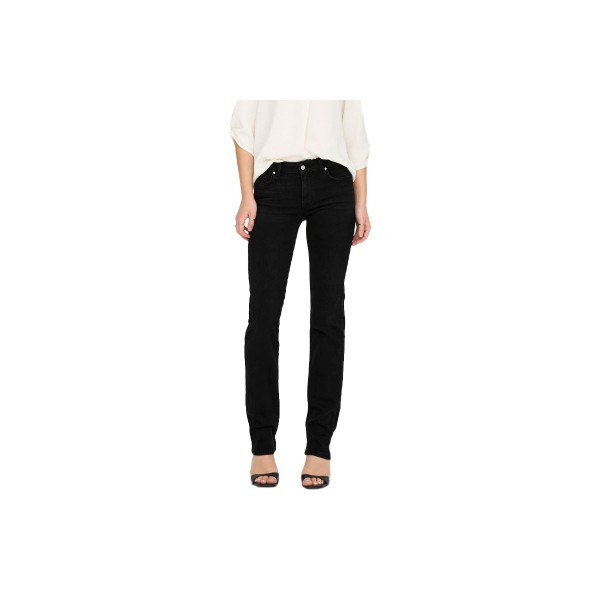 Only Onlalicia Reg Strt Noos Παντελόνι Τζιν Γυναικείο (15252221 WASHED BLACK)