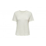 Only Onltea S-S Linen Top Jrs (15252441 TOFU)