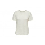 Only Onltea S-S Linen Top Jrs (15252441 TOFU)