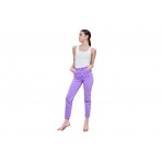 Only Onlemily Hw Straight Ank Col Pnt Παντελόνι Τζην Γυναικείο (15252531 PAISLEY PURPLE)