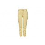 Only Onlemily Hw Straight Ank Col Pnt Παντελόνι Τζιν Γυναικείο (15252531 SUNNY LIME)