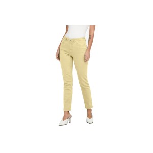 Only Onlemily Hw Straight Ank Col Pnt Παντελόνι Τζιν Γυναικείο (15252531 SUNNY LIME)