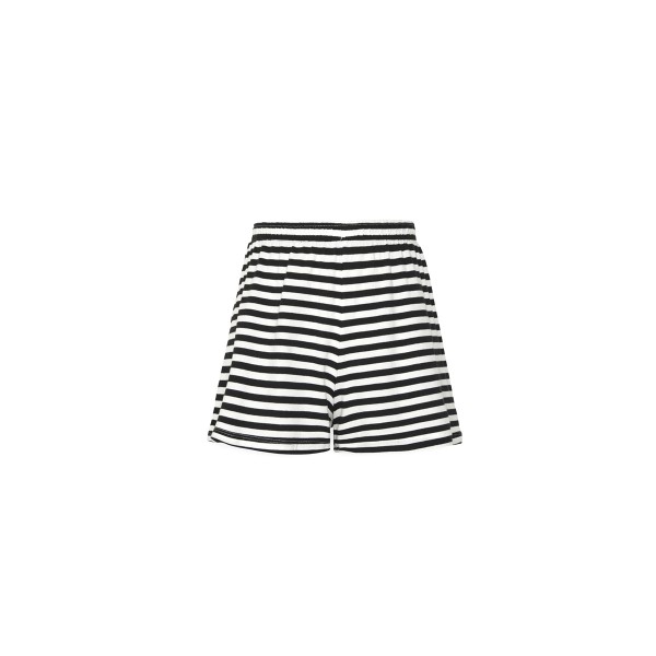 Only Onlmay High Waist Stripe Shorts Jrs Σορτς (15252605 BLACK)