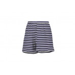 Only Onlmay High Waist Stripe Shorts Jrs Σορτς (15252605 NIGHT SKY)