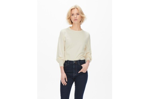 Only Onllely L-S Πουλόβερ Γυναικείο (15253248 WHITECAP GRAY)