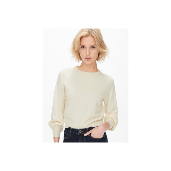 Only Onllely L-S Πουλόβερ Γυναικείο (15253248 WHITECAP GRAY)