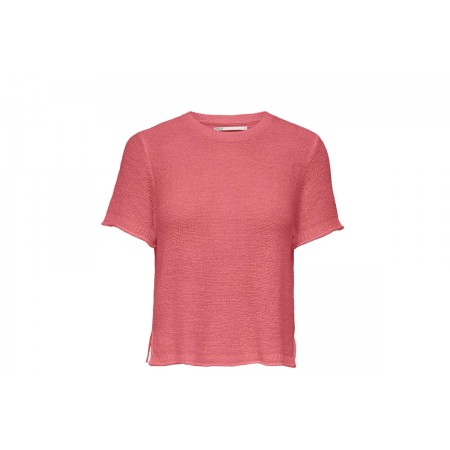 Only Onlsunny Ss Pullover Knt T-Shirt Γυναικείο 