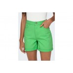 Only Onlvega-Darsy Hw Mom Shorts Col Pnt Σορτς Τζην Γυναικείο (15255951 SUMMER GREEN)