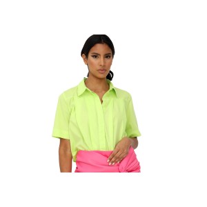 Only Onldorthea Ss Pleat Shirt Wvn Πουκάμισο (15256492 SHARP GREEN)