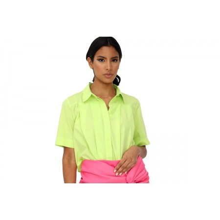 Only Onldorthea Ss Pleat Shirt Wvn Πουκάμισο 