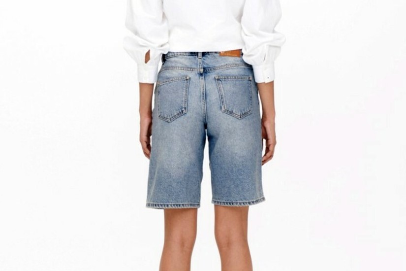 Only Onlsonny Βερμούδα Τζιν Γυναικεία (15256709 LIGHT BLUE DENIM)