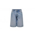 Only Onlsonny Βερμούδα Τζιν Γυναικεία (15256709 LIGHT BLUE DENIM)