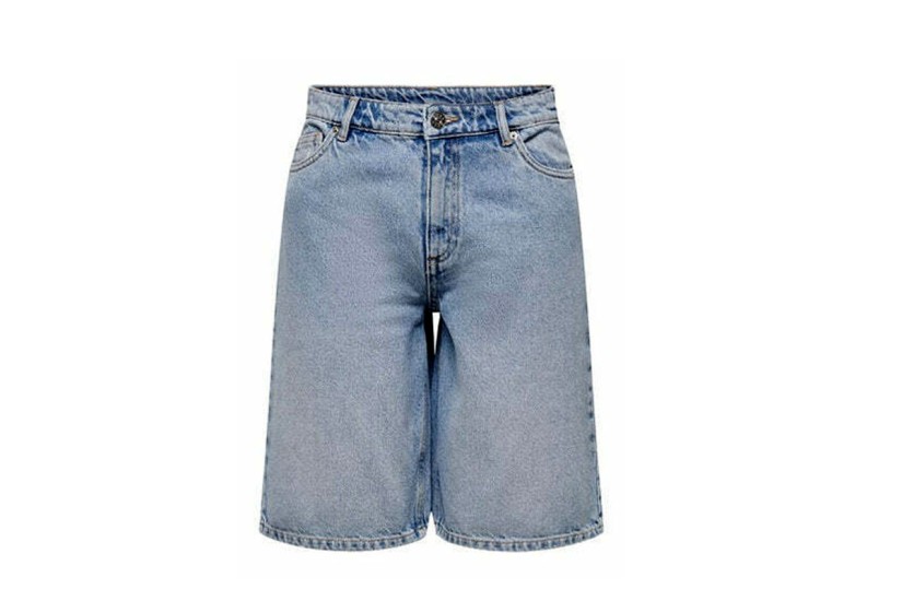 Only Onlsonny Βερμούδα Τζιν Γυναικεία (15256709 LIGHT BLUE DENIM)
