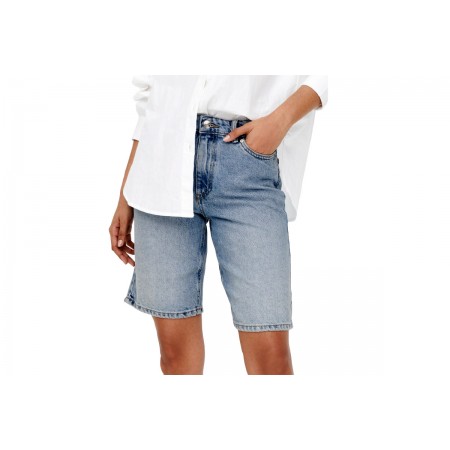 Only Onlsonny Hw Wide Dnm Shorts Nas843 Noos Παντελόνι Τζιν 