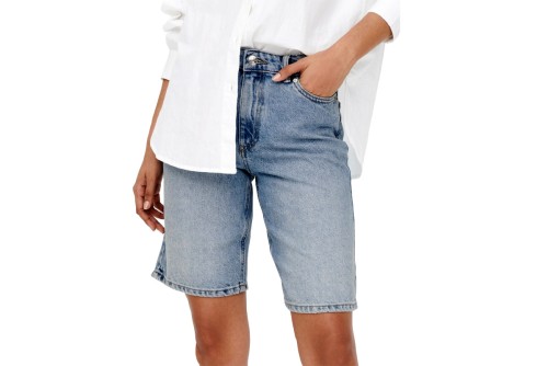 Only Onlsonny Βερμούδα Τζιν Γυναικεία (15256709 LIGHT BLUE DENIM)