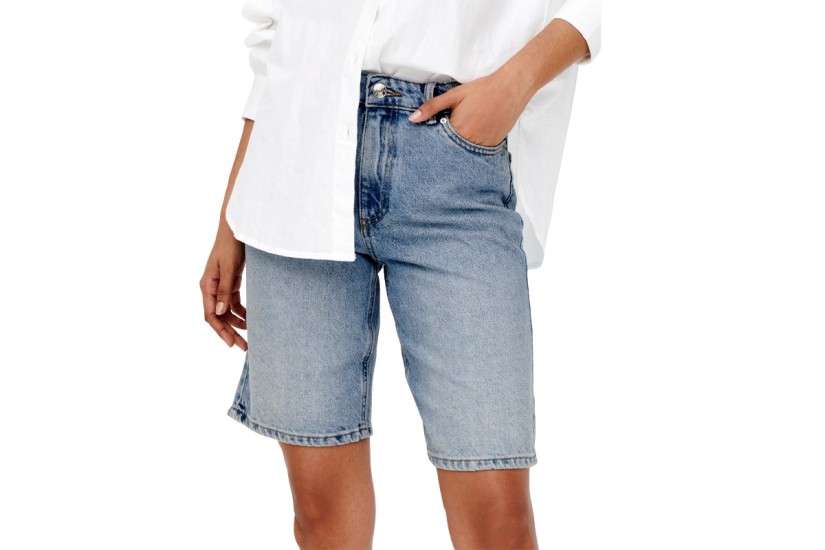 Only Onlsonny Βερμούδα Τζιν Γυναικεία (15256709 LIGHT BLUE DENIM)