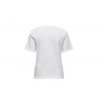 Only Onlnew Life S-S Tee Jrs Noos T-Shirt (15256961 WHITE)