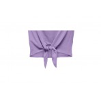 Only Onlmay S-S Short Knot Top Box Jrs Top Κοντομάνικο Γυναικείο (15257467 PURPLE ROSE)