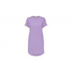 Only Onlmay S-S Dress Box Jrs Φόρεμα Mini Γυναικείο (15257474 PURPLE ROSE)