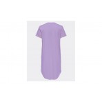 Only Onlmay S-S Dress Box Jrs Φόρεμα Mini Γυναικείο (15257474 PURPLE ROSE)