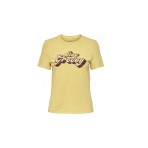 Only Onlcollie Reg Ss Cool Top Box Jrs T-Shirt (15259177 STRAW)
