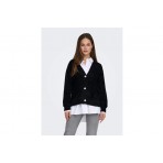 Only Onlella Knitted Γυναικεία Πλεκτή Ζακέτα Μαύρη