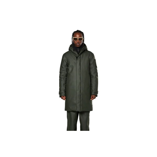 Rains Glacial Coat Μπουφάν Αδιάβροχο (15260 GREEN)
