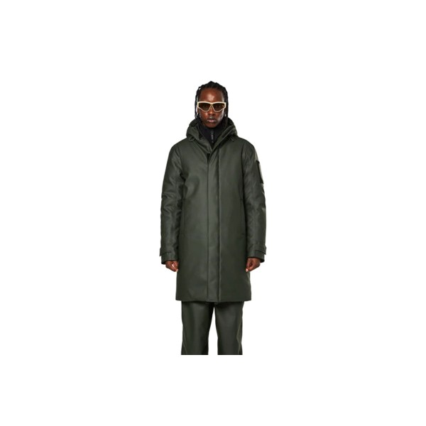 Rains Glacial Coat Μπουφάν Αδιάβροχο (15260 GREEN)