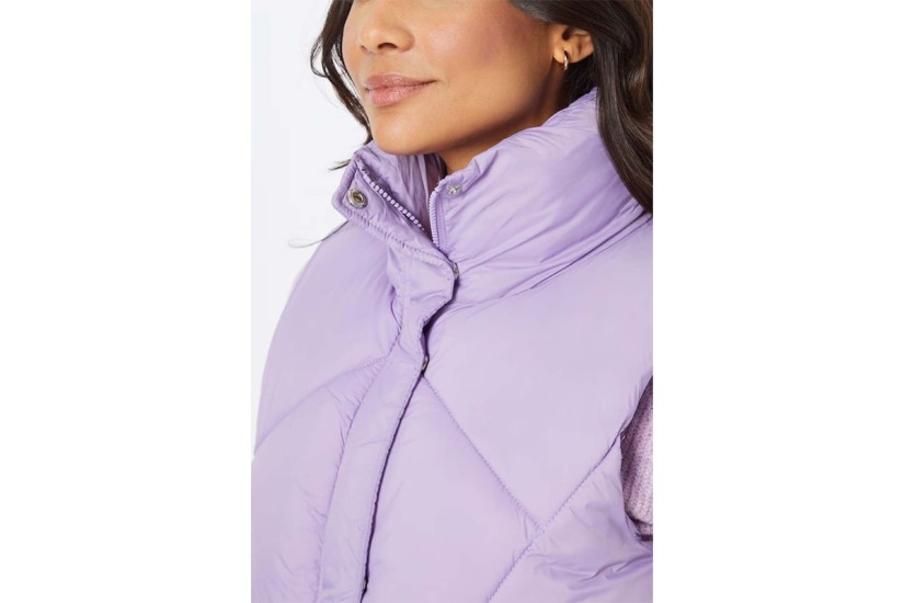 Only Onlpalma Puffer Waistcoat Cc Otw Μπουφάν Αμάνικο (15260039 VIOLA)