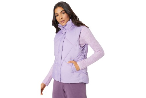 Only Onlpalma Puffer Waistcoat Cc Otw Μπουφάν Αμάνικο (15260039 VIOLA)