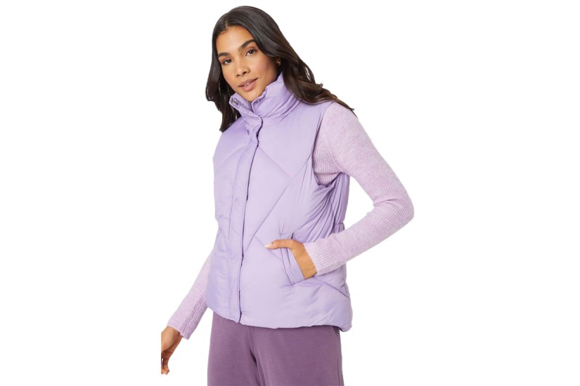 Only Onlpalma Puffer Waistcoat Cc Otw Μπουφάν Αμάνικο (15260039 VIOLA)