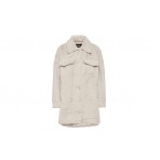 Only Onlvida Fur Shacket Otw Παλτό (15260048 PUMICE STONE)