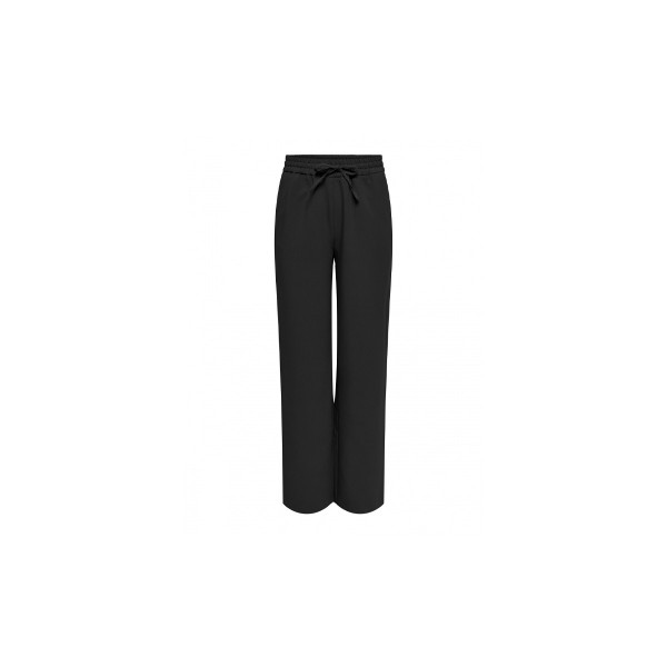 Only Onlmilian Mw Wide Pull-Up Pant Cc Tlr Παντελόνα (15264615 BLACK)