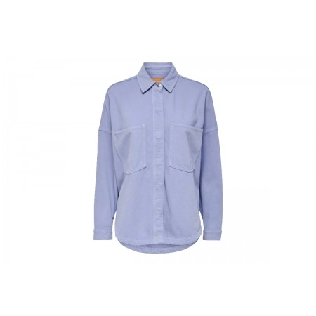 Only Janine L-S Oversize Shirt Pnt Πουκάμισο Μακρυμάνικο 