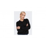 Only Onlevery L-S Rushed Sweatshirt Pnt Μπλούζα Με Λαιμόκοψη (15267722 BLACK)