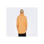 Only Trudy Life L-S Long Rollneck Knr Μπλούζα Πλεκτή (15267984 APRICOT NECTAR)