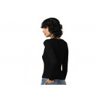 Only Aisley L-S Peek -A-Bo Μπλούζα Πλεκτή Γυναικεία (15268186 BLACK)