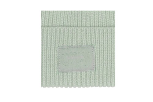 Only Onlria Wool Rib Beanie Acc Σκουφάκι Χειμερινό (15270052 SILT GREEN)