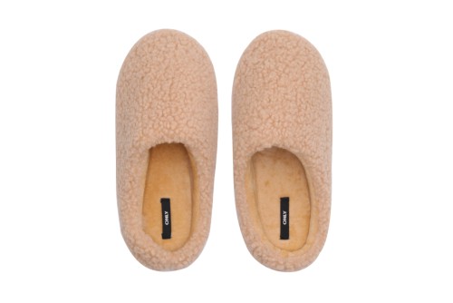 Only Onlhoney-1 Fluffy Slipper Παντόφλες (15271648 BEIGE)