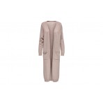 Only Onllesly L-S Long Cardigan Knt Ζακέτα Χωρίς Κουκούλα (15271673 BEIGE)