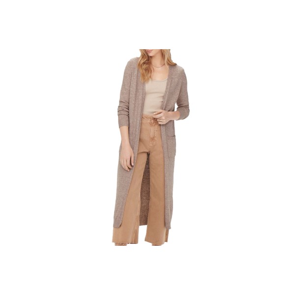Only Onllesly L-S Long Cardigan Ζακέτα Πλεκτή Γυναικεία (15271673 BEIGE)