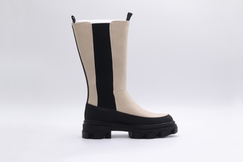 Only Tola-7 Tall Pu Chunky Boot (15271827 BELGE)