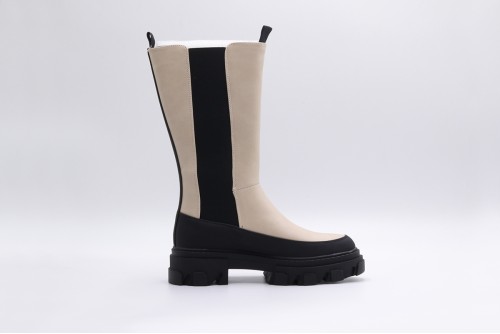 Only Tola-7 Tall Pu Chunky Boot (15271827 BELGE)