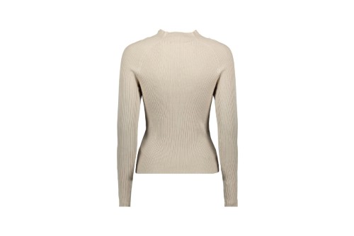 Only Onlrachella L-S High Neck Pullover Knt Μπλούζα Πλεκτή (15272596 PUMICE STONE)