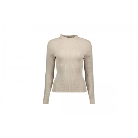 Only Onlrachella L-S High Neck Pullover Knt Μπλούζα Πλεκτή 