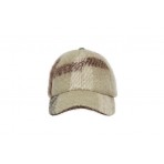 Only Onlnaomi Check Cap Acc Καπέλο Velcro (15273618 CHICORY COFFEE)